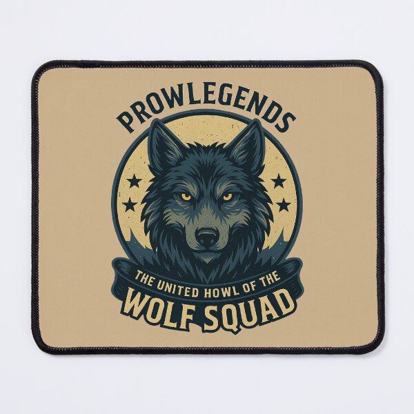 Item preview, Prowlegends – The United Howl of the Wolf Squad Emblem designed and sold by Mike B..
