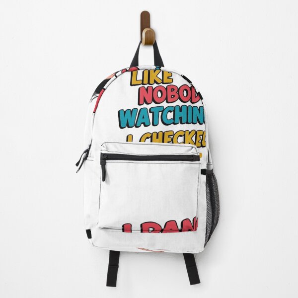 Item preview, I Dance Like Nobody's Watching... I Checked – Funny Minimalist Quote designed and sold by SUBBRAND.