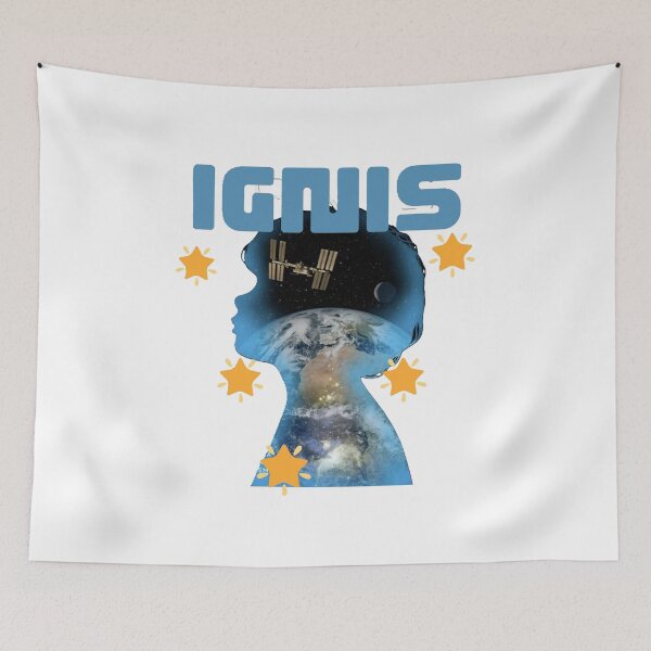 Item preview, IGNIS Mission to space station designed and sold by RetroNibylander.
