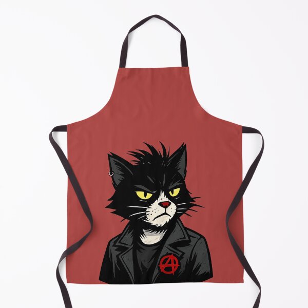Item preview, Rebel Cat – Punk Rock Anarchist Feline with Attitude designed and sold by Mike B..
