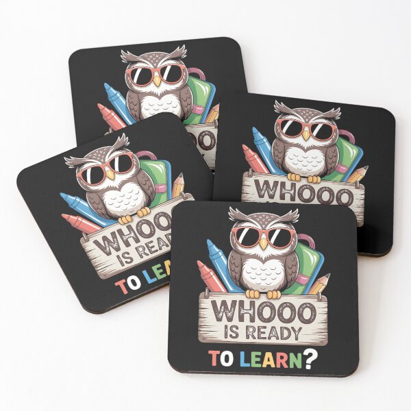 Item preview, Whooo Is Ready To Learn Owl Back To School Teacher First Day designed and sold by brynatshop.