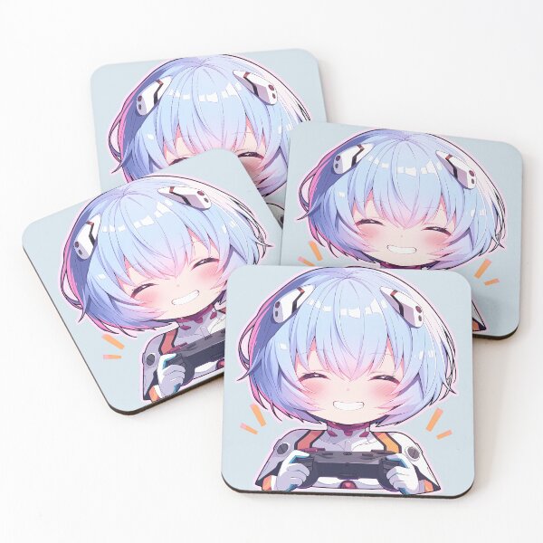Item preview, Neon Genesis Rei Ayanami Evangelion Anime Pastel Kawaii Gamer Charm designed and sold by juniorcastros.