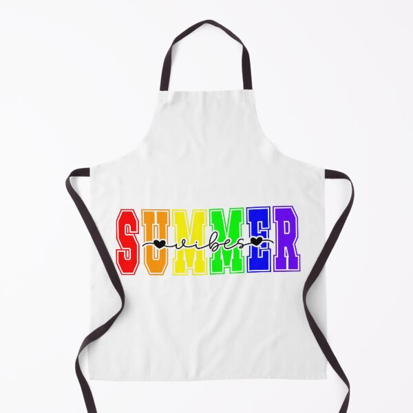 Item preview, LGBTQ Summer Vibes | Rainbow Pride Typography designed and sold by Travelslightly.