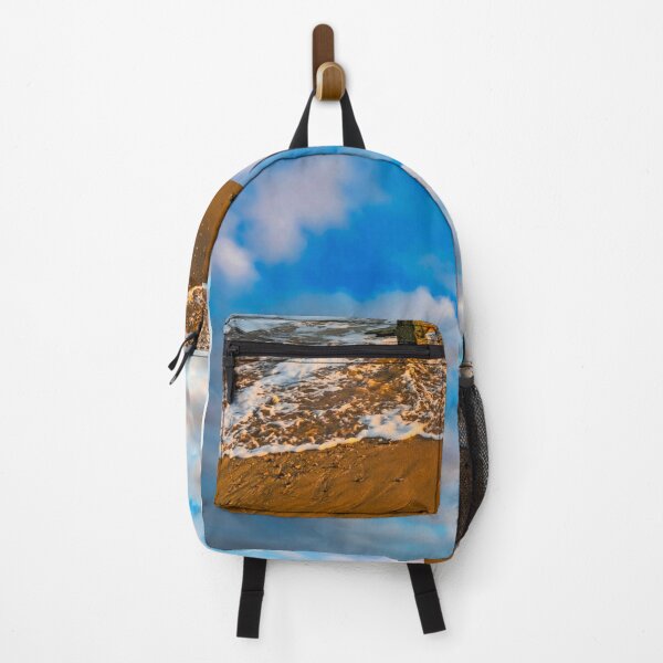 Item preview, Shoreline Glow Camber Sands UK Photo designed and sold by The Tranquil Canvas.