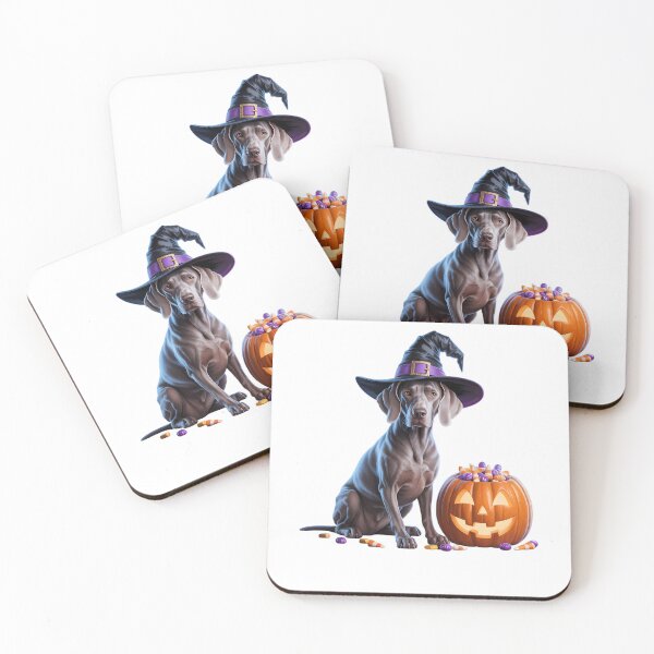 Item preview, Weimaraner Halloween Witches Lover Dog designed and sold by brynatshop.