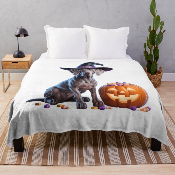 Item preview, Weimaraner Halloween Witches Lover Dog designed and sold by brynatshop.