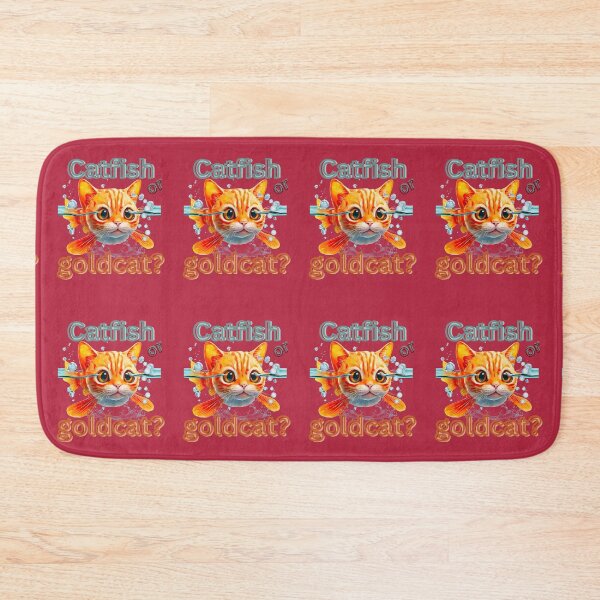 Item preview, Catfish or goldcat? cute animal bold fashion  designed and sold by JumWow.