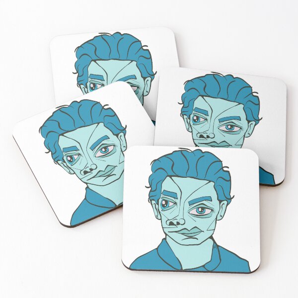 Item preview, Timothée Chalamet Cubism Portrait designed and sold by crestfallenmermaid.