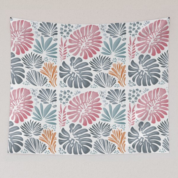 Item preview, Boho Floral Stencil Shirt designed and sold by TheEmptyBottleStudio.