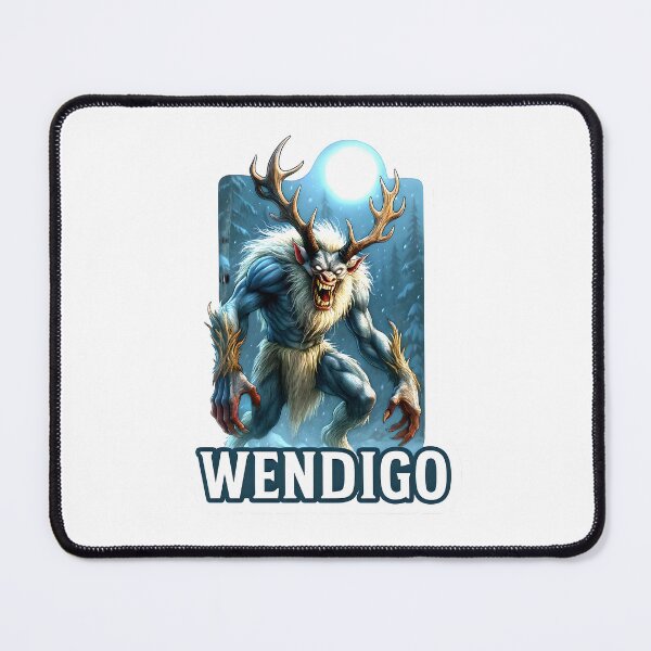 Item preview, Wendigo – Folklore Monster Horror Art designed and sold by Spooky-Grandpa.