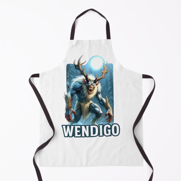 Item preview, Wendigo – Folklore Monster Horror Art designed and sold by Spooky-Grandpa.