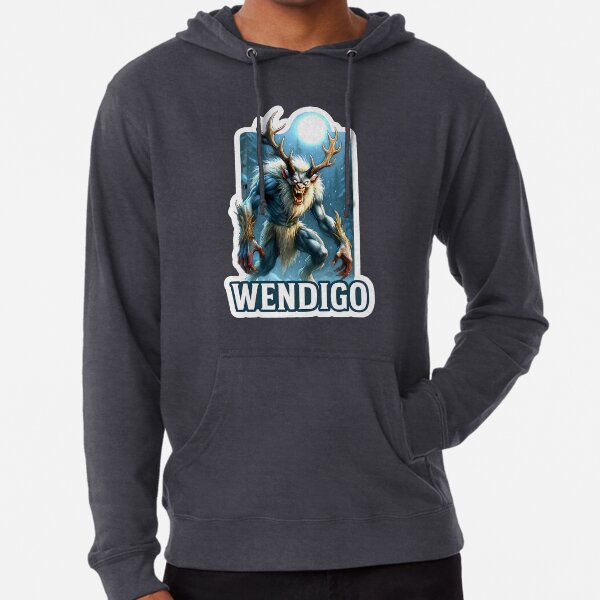 Item preview, Wendigo – Folklore Monster Horror Art designed and sold by Spooky-Grandpa.