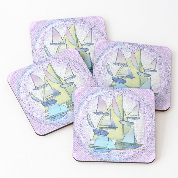 Item preview, Rainbow Sailboats designed and sold by artmuvz.