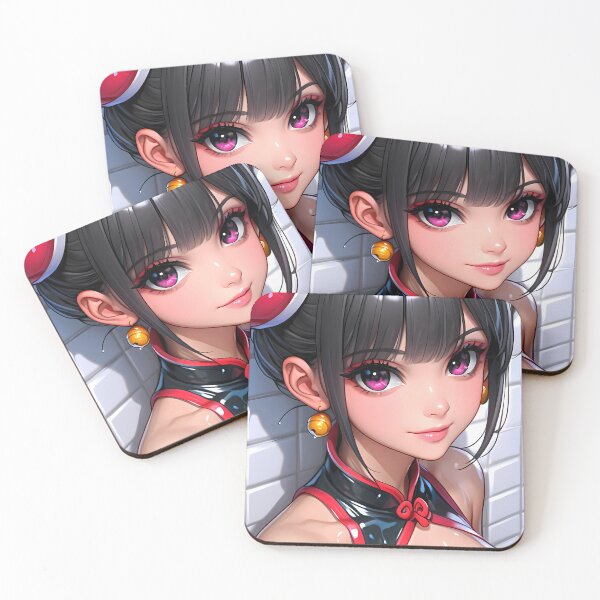 Item preview, Maki Harukawa Danganronpa Anime Wet Bathroom Swimsuit Portrait Elegant designed and sold by juniorcastros.