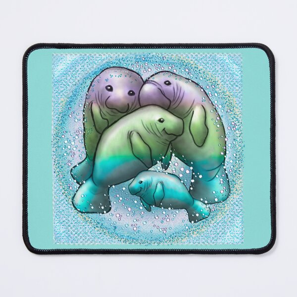Item preview, Rainbow Manatees designed and sold by artmuvz.