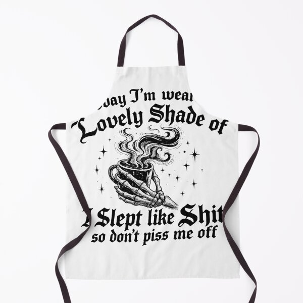 Item preview, Skeleton Hand Holding Coffee with Sarcastic Quote Gothic Typography designed and sold by haitrieuic96.