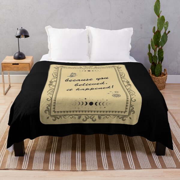 Item preview, Because you believed, it happed quote designed and sold by andrasdesignssss.