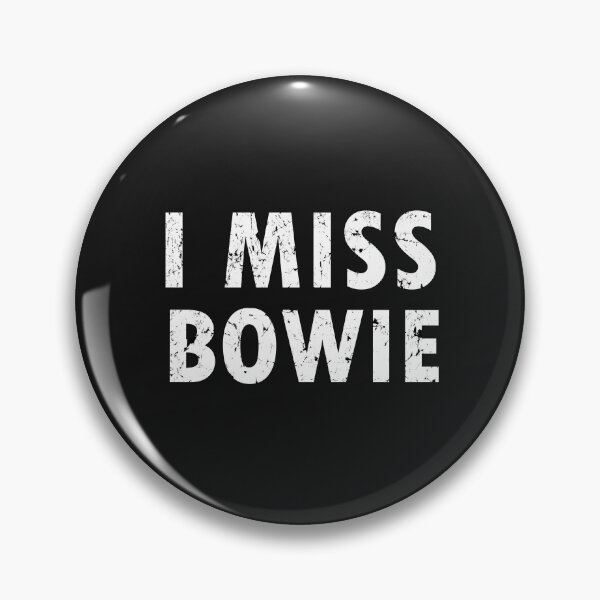 Item preview, I Miss Bowie. David Bowie designed and sold by lightnshadow1.