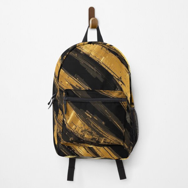 Item preview, Fluid Gold Elegance on Rich Matte Black designed and sold by semenol.