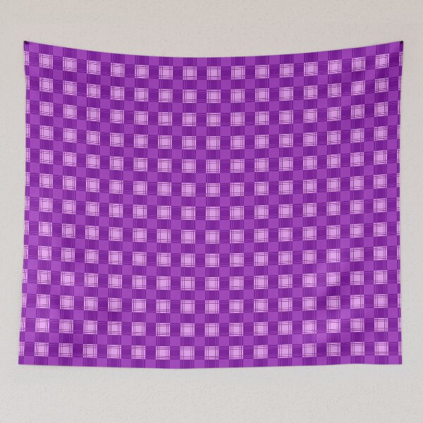 Item preview, plaid shirt with purple pink tartan pattern designed and sold by fuzzyfox.