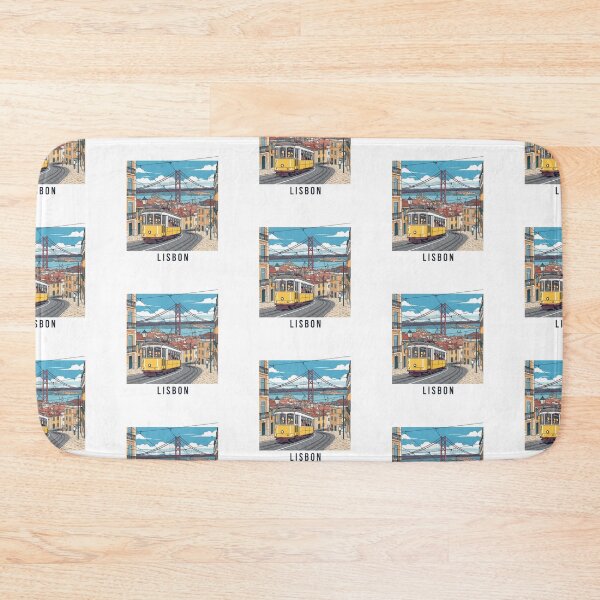 Item preview, Lisbon - Portugal (Country Collection) designed and sold by HeartbeatPrint.