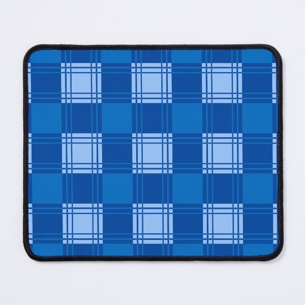 Item preview, Blue checkered pattern shirt plaid designed and sold by fuzzyfox.