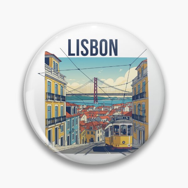 Item preview, Lisbon - Portugal (Country Collection) designed and sold by HeartbeatPrint.
