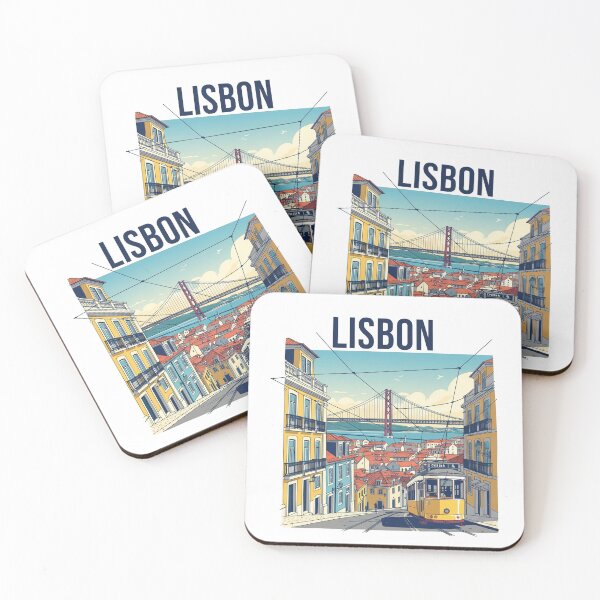 Item preview, Lisbon - Portugal (Country Collection) designed and sold by HeartbeatPrint.