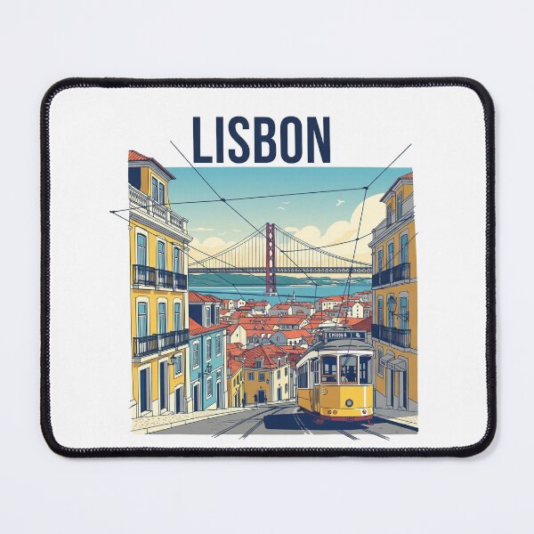 Item preview, Lisbon - Portugal (Country Collection) designed and sold by HeartbeatPrint.