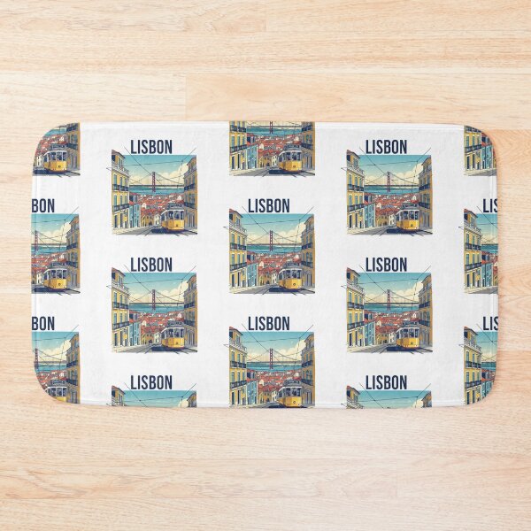 Item preview, Lisbon - Portugal (Country Collection) designed and sold by HeartbeatPrint.