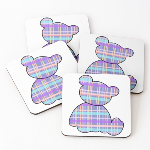Item preview, Plaid teddy bear designed and sold by Artistkhg.