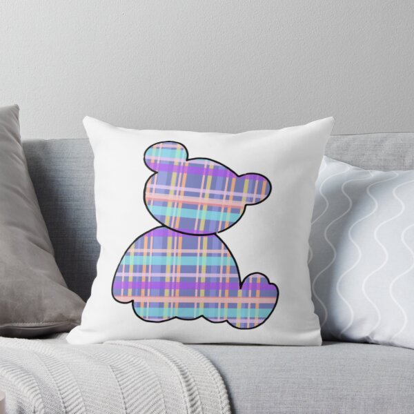 Item preview, Plaid teddy bear designed and sold by Artistkhg.