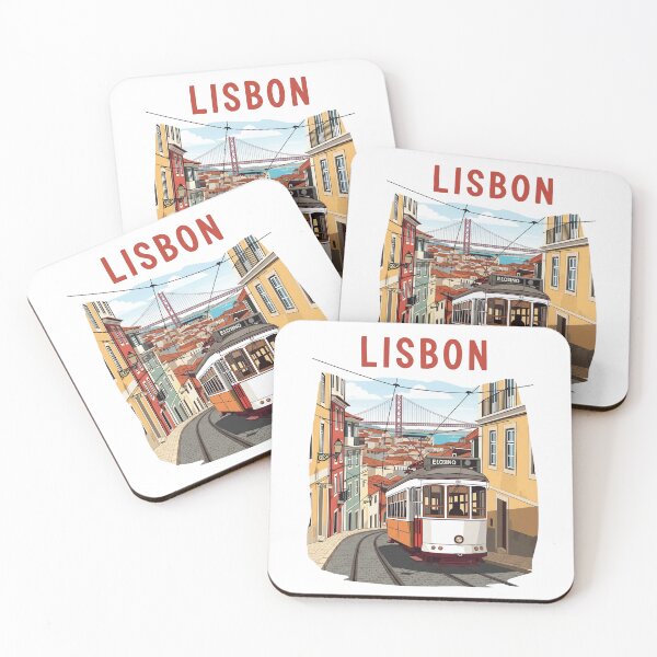 Item preview, Lisbon - Portugal (Country Collection) designed and sold by HeartbeatPrint.