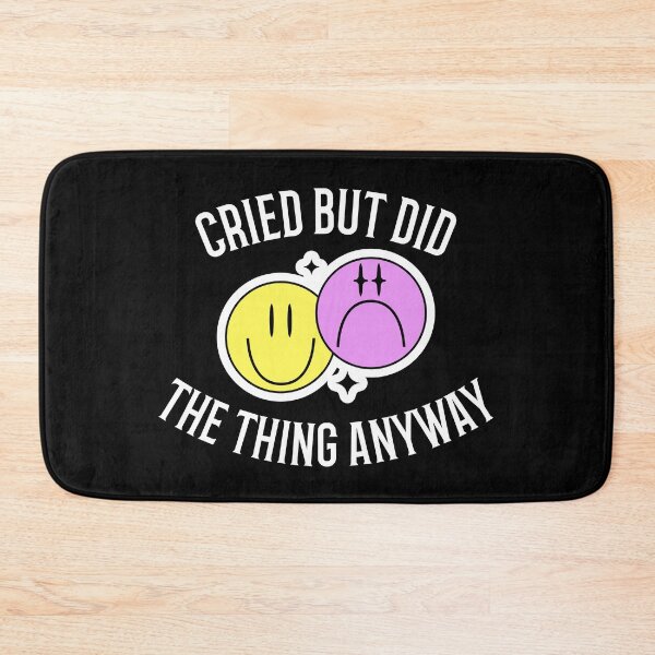 Item preview, Cried But did the thing anyway designed and sold by 87-Aesthetics.