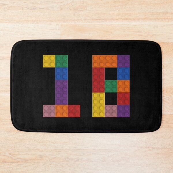 Item preview, 18 numbering made of bricks designed and sold by Brickification.