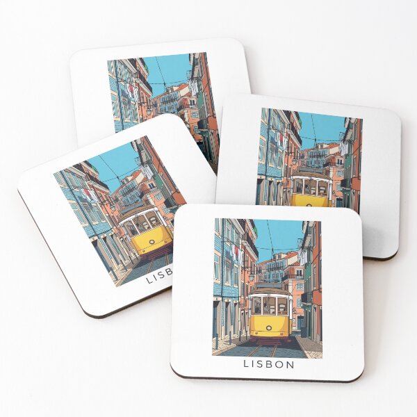 Item preview, Lisbon - Portugal (Country Collection) designed and sold by HeartbeatPrint.