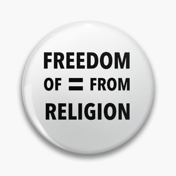 Item preview, Freedom of religion designed and sold by The Uncanny Mountain.