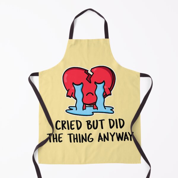 Item preview, Cried but did the thing anyway designed and sold by 87-Aesthetics.