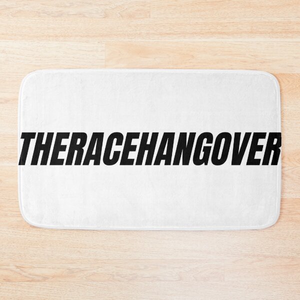 Item preview, THERACEHANGOVER Bold Black designed and sold by shuttersports.