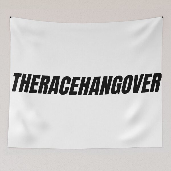 Item preview, THERACEHANGOVER Bold Black designed and sold by shuttersports.