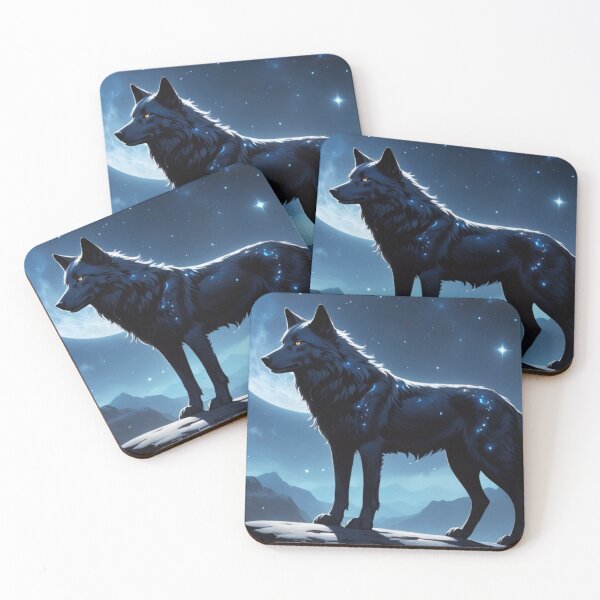 Item preview, Star Wolf – Guardian of the Night Sky designed and sold by The Dream Lab.