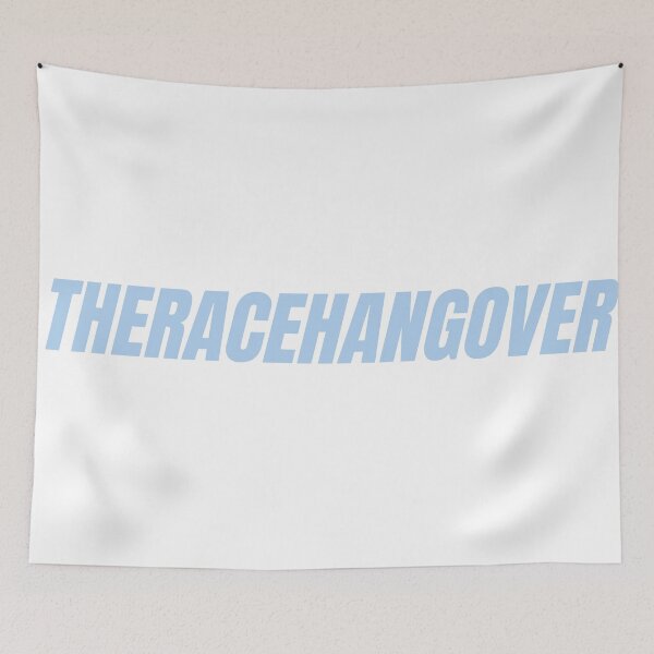 Item preview, THERACEHANGOVER Bold Blue designed and sold by shuttersports.