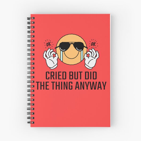 Item preview, Cried but did the thing anyway designed and sold by 87-Aesthetics.