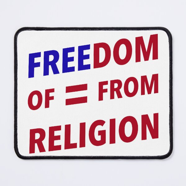 Item preview, Freedom of religion designed and sold by The Uncanny Mountain.
