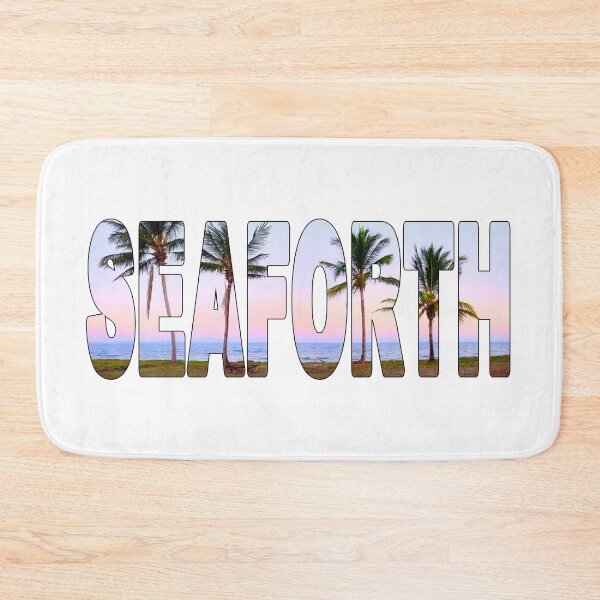 Item preview, SEAFORTH - Queensland North QLD Palm Tree Sunset designed and sold by Adam Gormley.