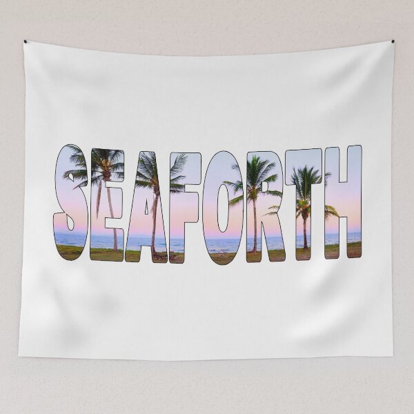 Item preview, SEAFORTH - Queensland North QLD Palm Tree Sunset designed and sold by Adam Gormley.