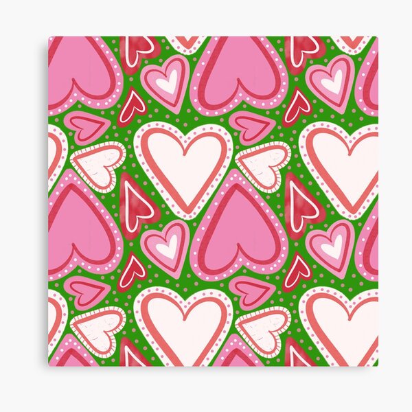 Item preview, “Dotty Hearts”  designed and sold by JuneaKM.