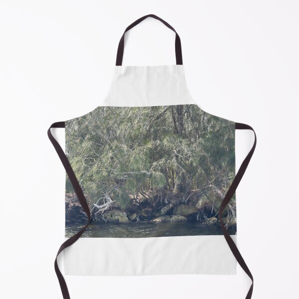 Item preview, Rocks Under Pine Trees over Haulover Canal designed and sold by Easley-Does-It.