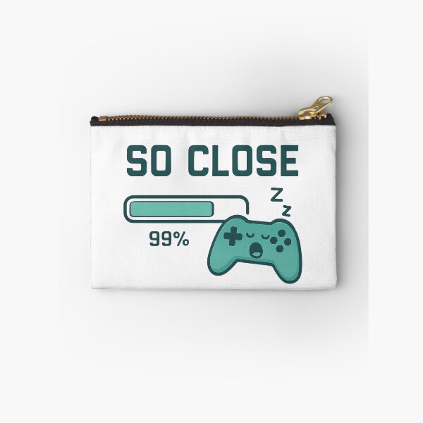 Item preview, So Close – Sleepy Gamer Struggle designed and sold by Taans-Creation.