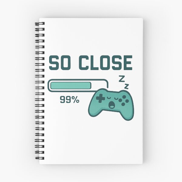 Item preview, So Close – Sleepy Gamer Struggle designed and sold by Taans-Creation.